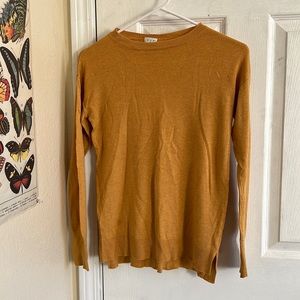 🍂 Mustard Yellow Sweater from “A New Day”